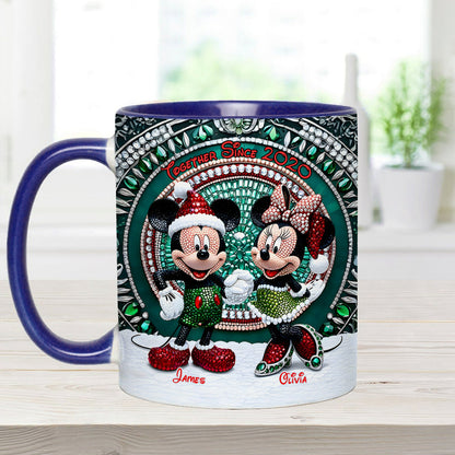 Magic Couple - Personalized Mouse Accent Mug