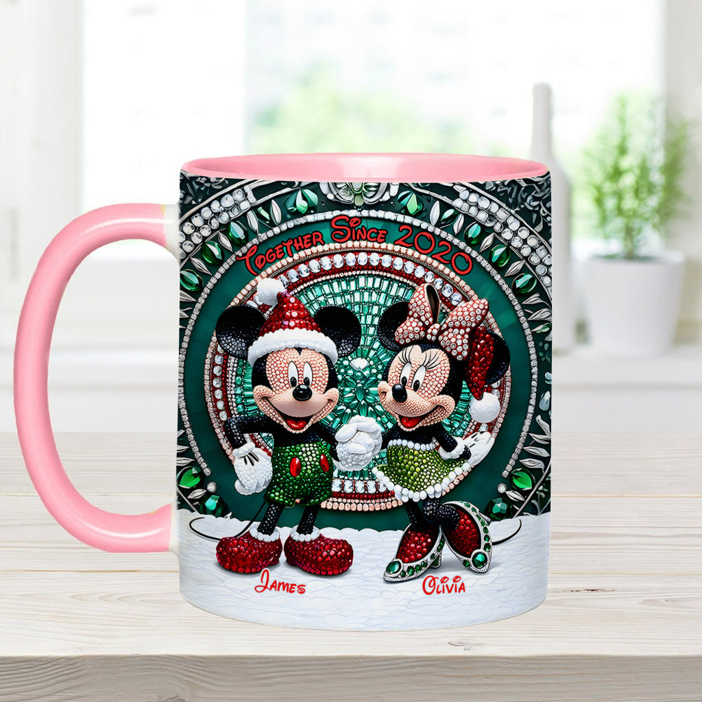 Magic Couple - Personalized Mouse Accent Mug