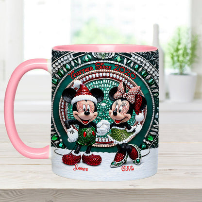 Magic Couple - Personalized Mouse Accent Mug