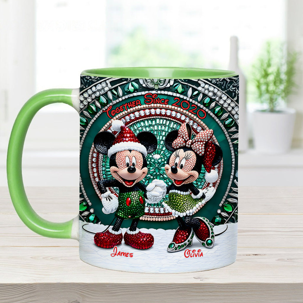 Magic Couple - Personalized Mouse Accent Mug