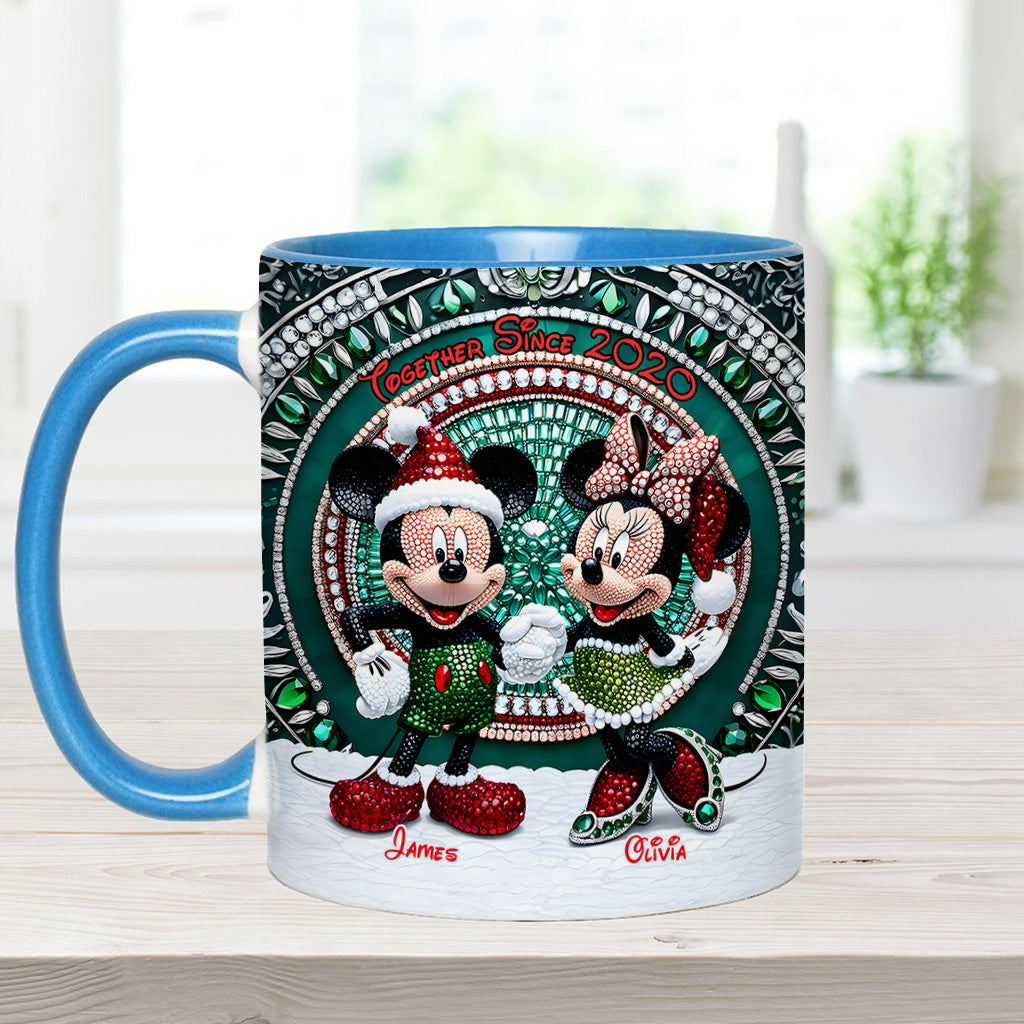 Magic Couple - Personalized Mouse Accent Mug