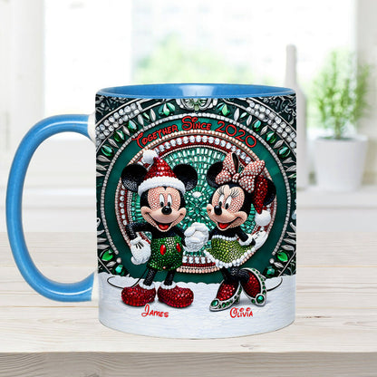 Magic Couple - Personalized Mouse Accent Mug