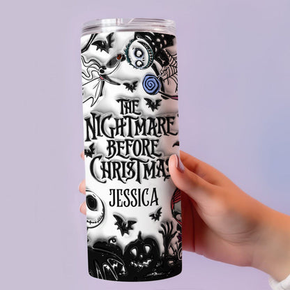 Nightmare - Personalized Nightmare Skinny Tumbler