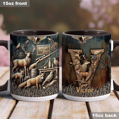 Best Hunter Ever - Personalized Hunting Accent Mug