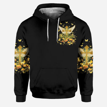 Miracles Happen Personalized Christian Hoodie and Leggings