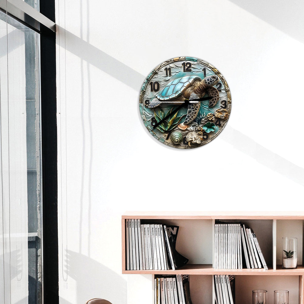 Love Turtles - Turtle Wall Clock