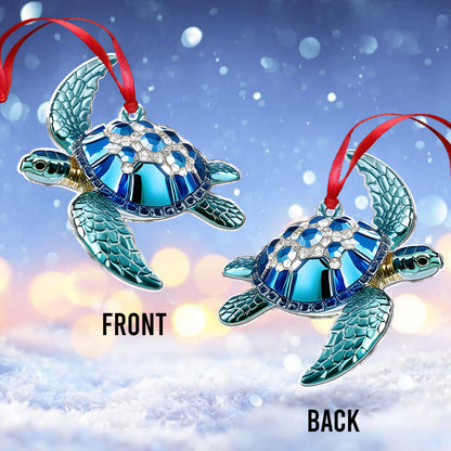 Stunning Turle - Personalized Turtle Ornament