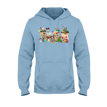Merry Christmas - Christmas Mouse T-shirt and Hoodie