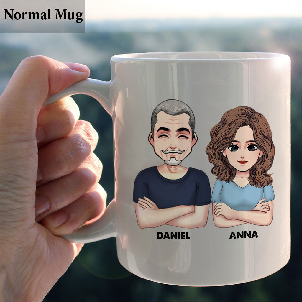 You're The Luckiest Dad - Personalized Father Mug
