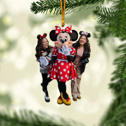 Magic Kingdom Trip - Personalized Mouse Custom Shaped Ornament