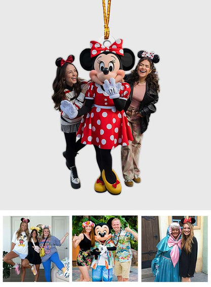 Magic Kingdom Trip - Personalized Mouse Custom Shaped Ornament