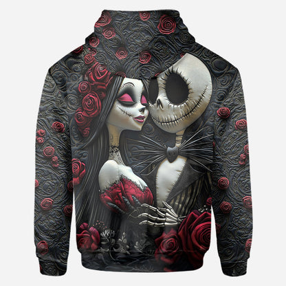From Our First Kiss Till Our Last Breath - Personalized Nightmare All Over Shirt