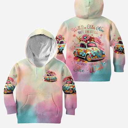 Running Against The Wind - Personalized Hippie Hoodie and Leggings