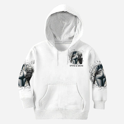 If The Booty Is Round I Gotta Pound - Personalized Skull All Over Shirt