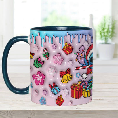 Merry Ohana - Personalized Ohana Accent Mug