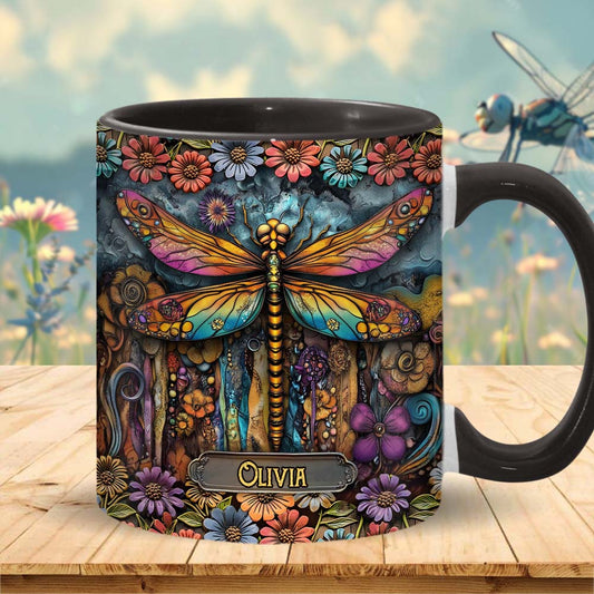 Green Lady - Personalized Gardening Accent Mug