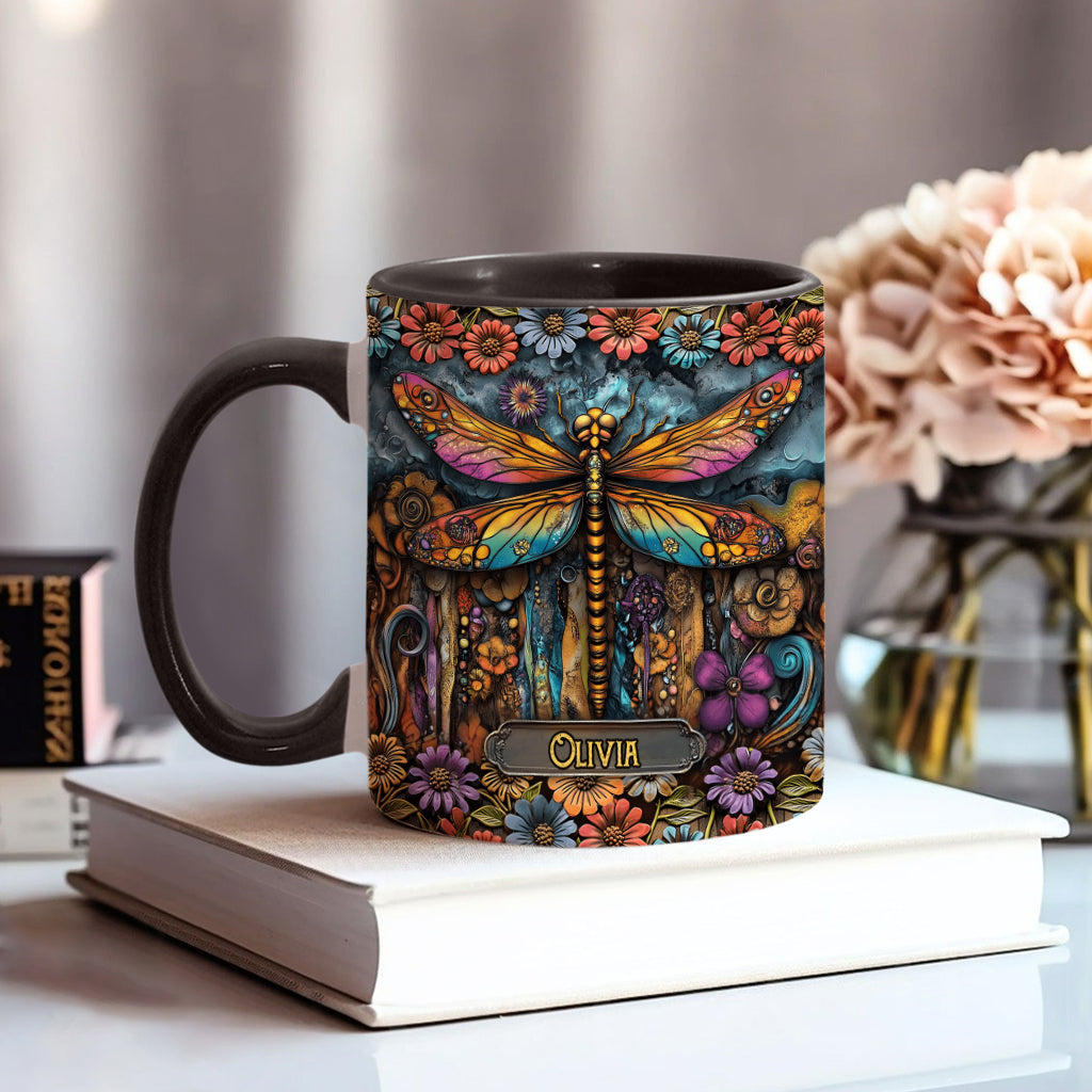 Green Lady - Personalized Gardening Accent Mug