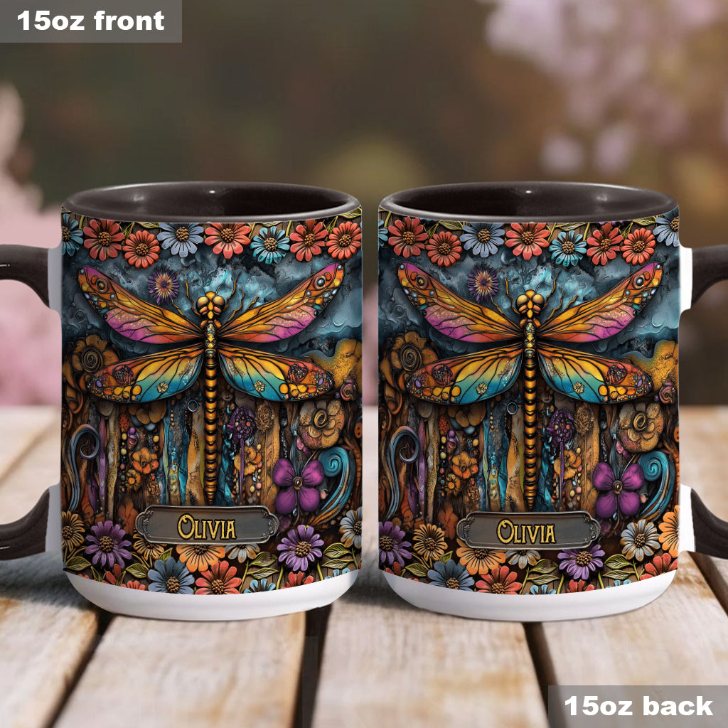 Green Lady - Personalized Gardening Accent Mug