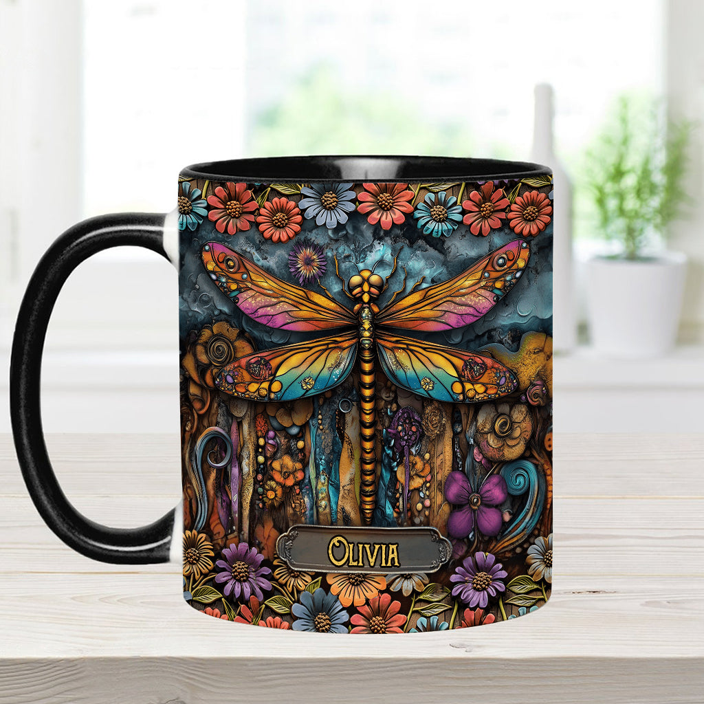 Green Lady - Personalized Gardening Accent Mug
