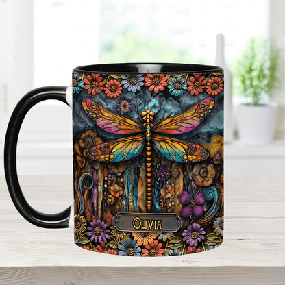 Green Lady - Personalized Gardening Accent Mug