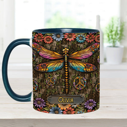 Hippie Lovers - Personalized Hippie Accent Mug