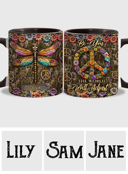 Hippie Lovers - Personalized Hippie Accent Mug
