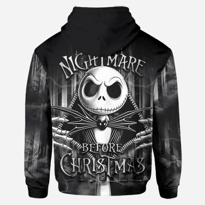 Night Before Christmas - Personalized Nightmare Hoodie and Leggings