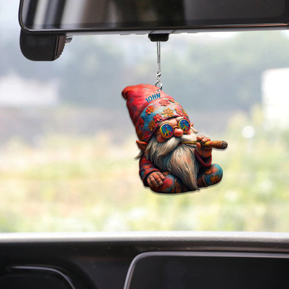 Hippie Soul - Personalized Hippie Car Ornament