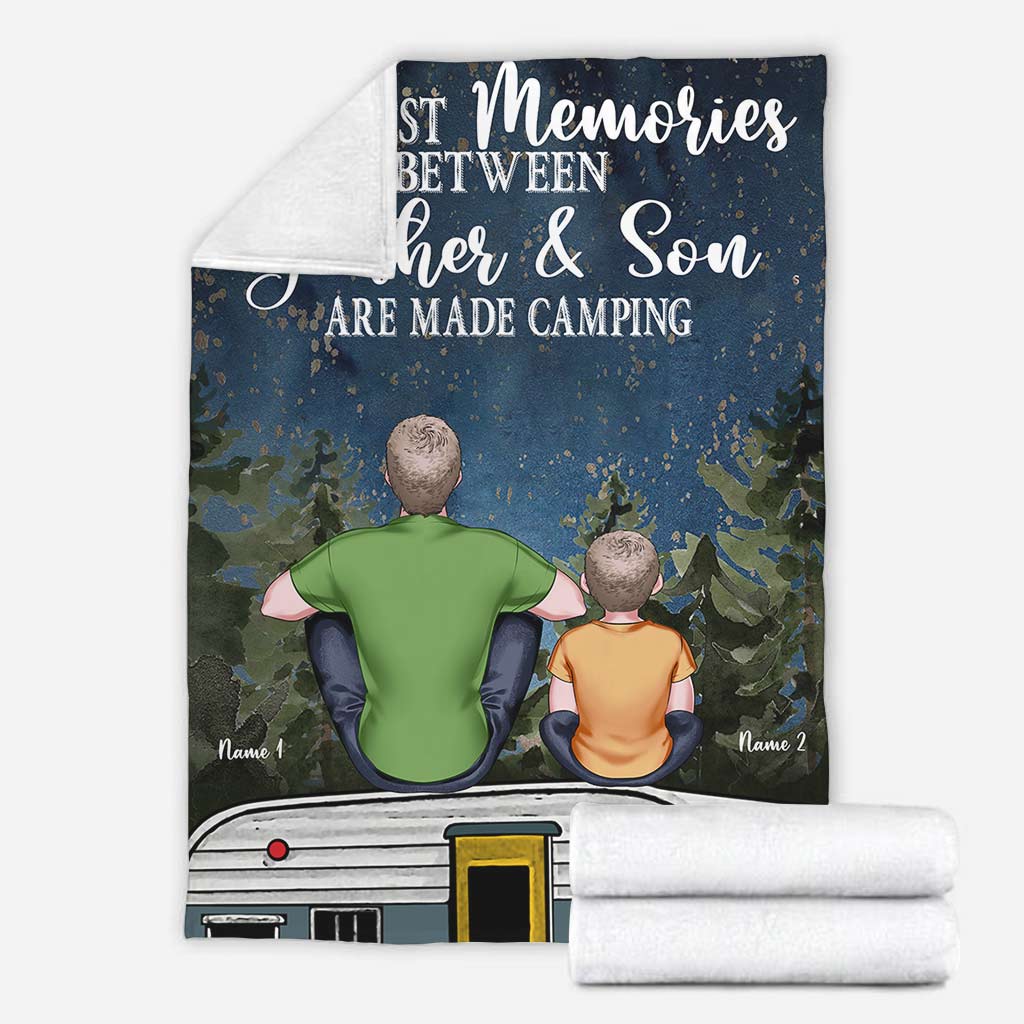 When I'm At My Best - Personalized Camping Blanket