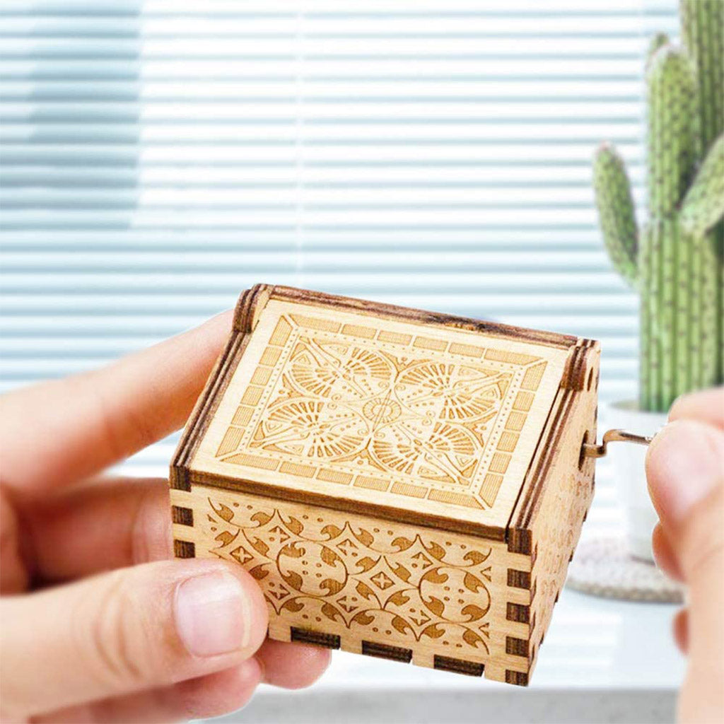 You Are My Sunshine - Personalized Mother's Day Grandma Hand Crank Music Box