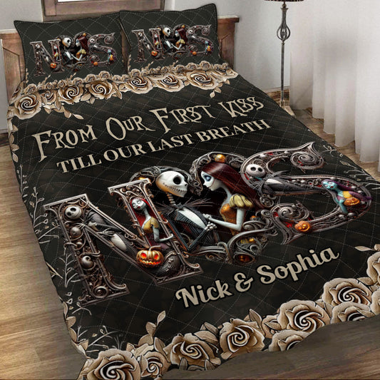 Till Death Do Us Part - Personalized Nightmare Quilt Set