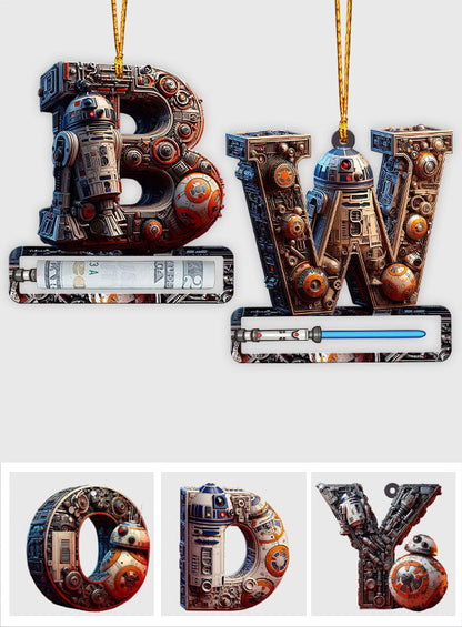 Few Bucks For Christmas - Personalized The Force Ornament