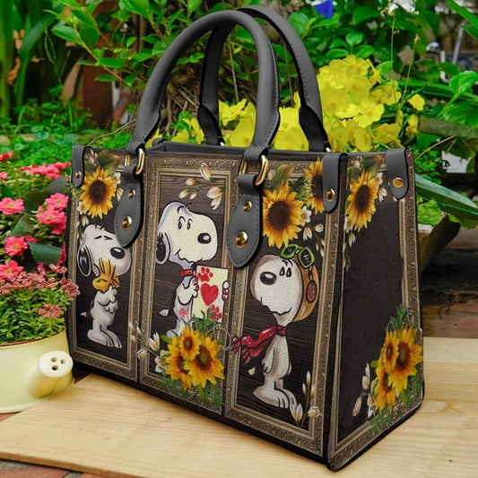 Be Happy Leather Handbag 0823