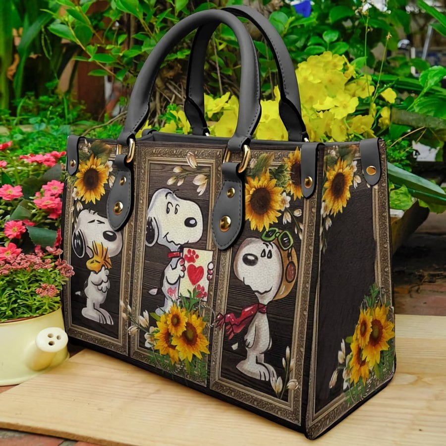 Be Happy Leather Handbag 0823
