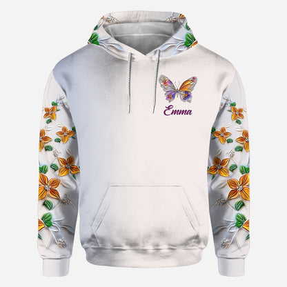 Stunning Butterfly - Personalized Butterfly All Over Shirt