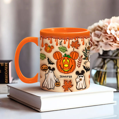 Halloween Mouse - Personalized Mouse Accent Mug