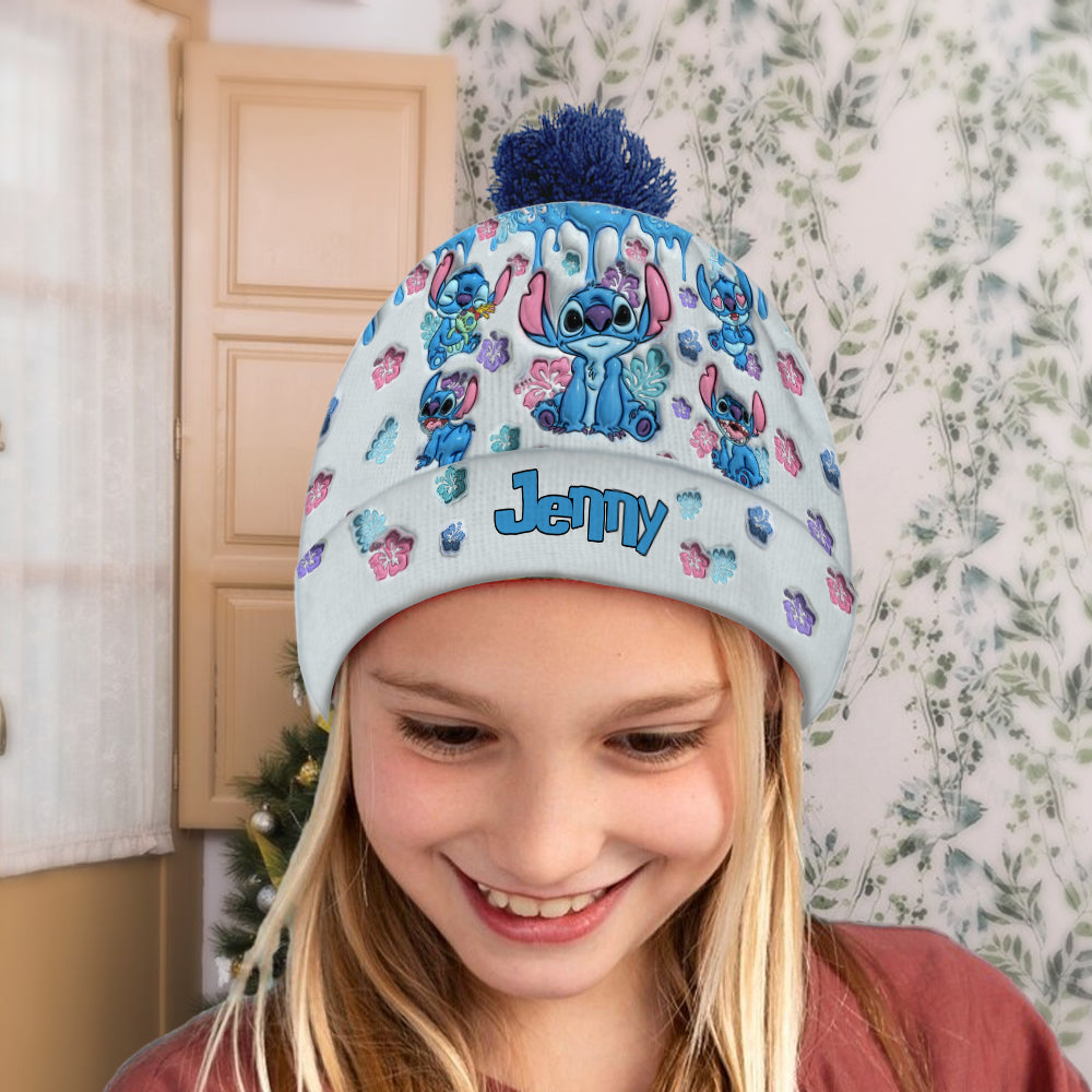 Ohana Means Family - Personalized Ohana Beanie Hat
