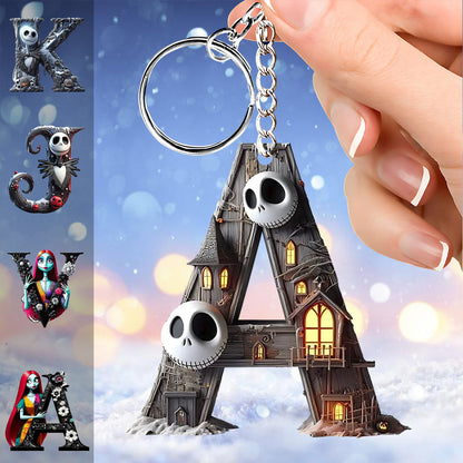 Before Christmas - Personalized Nightmare Keychain