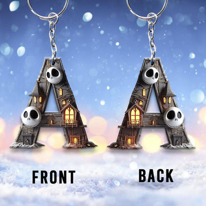 Before Christmas - Personalized Nightmare Keychain