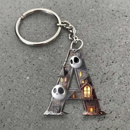 Before Christmas - Personalized Nightmare Keychain