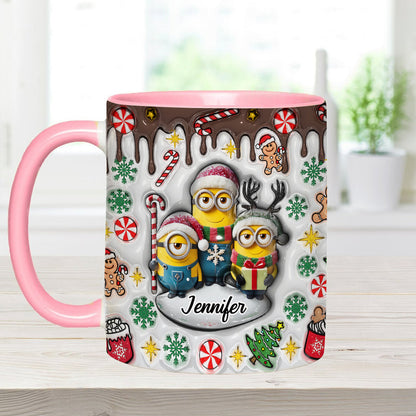 Merry Christmas - Personalized Accent Mug