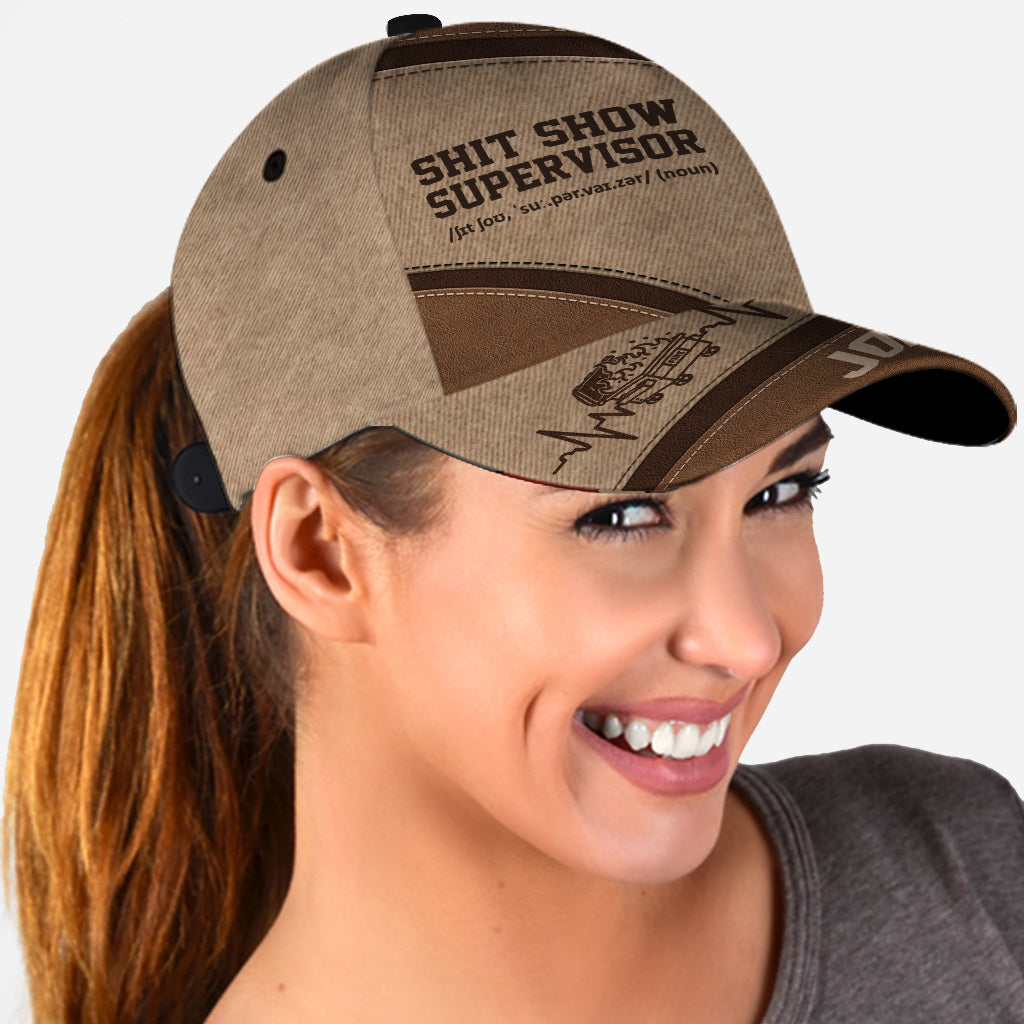 Shit Show Suppervisor - Personalized Colleague Classic Cap