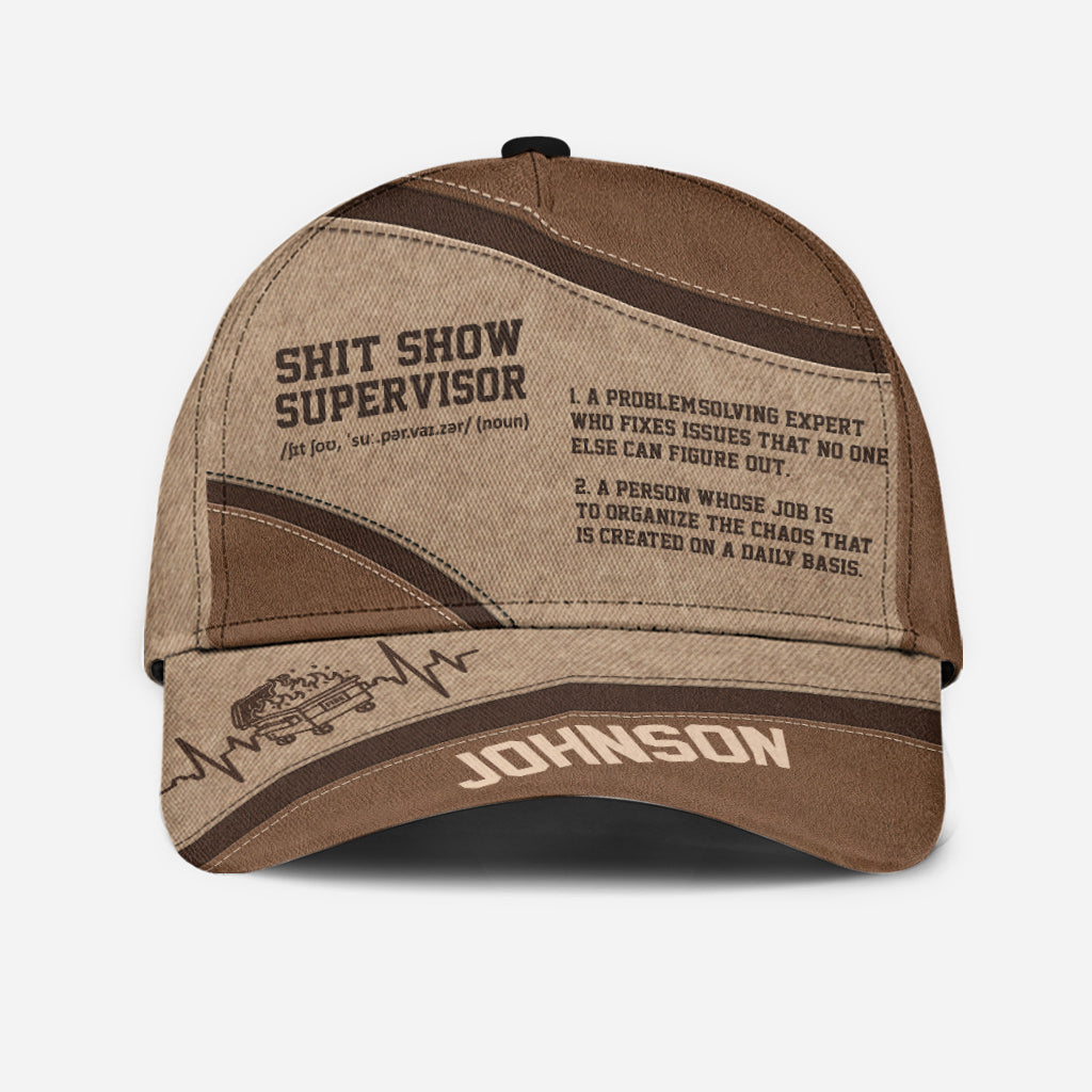 Shit Show Suppervisor - Personalized Colleague Classic Cap