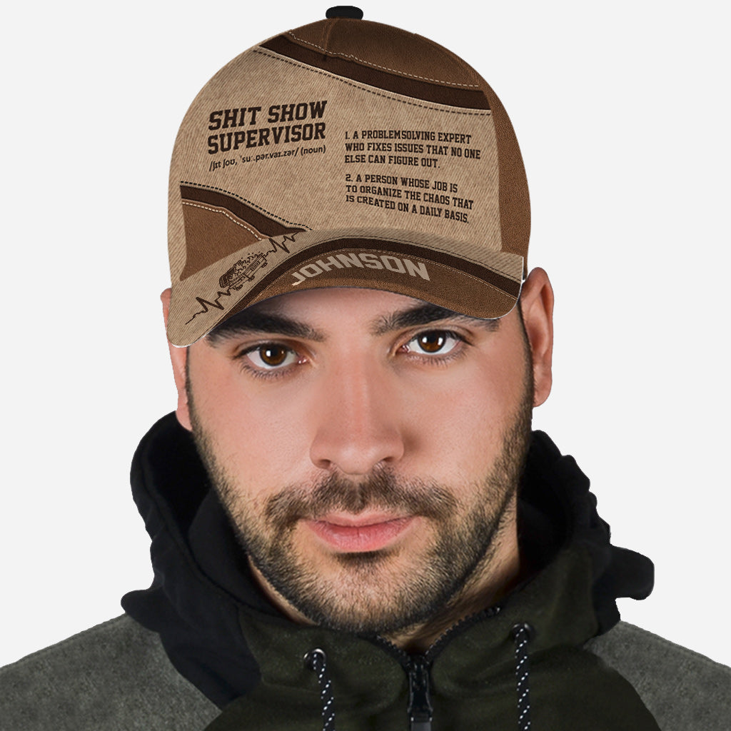 Shit Show Suppervisor - Personalized Colleague Classic Cap
