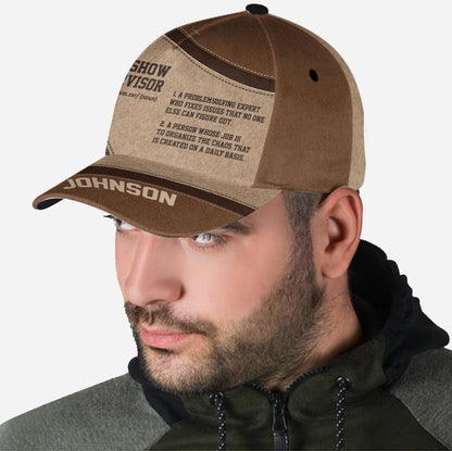 Shit Show Suppervisor - Personalized Colleague Classic Cap