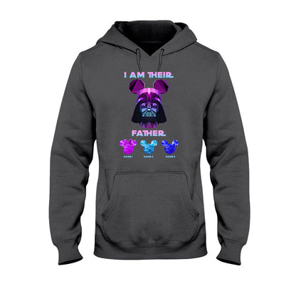 I'm Their Father - Personalized Father's Day T-shirt and Hoodie