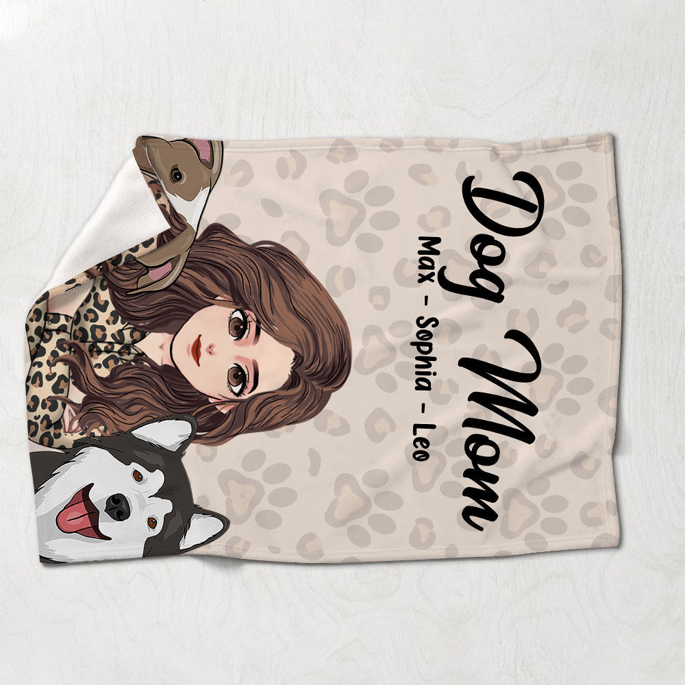 Cat Mom - Cat gift for cat lover - Personalized Blanket