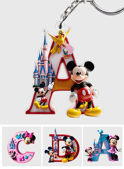 Magic World - Personalized Mouse Keychain