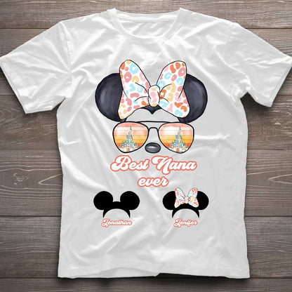 Best Gramma Ever - Personalized Mother's Day Mouse T-shirt and Hoodie