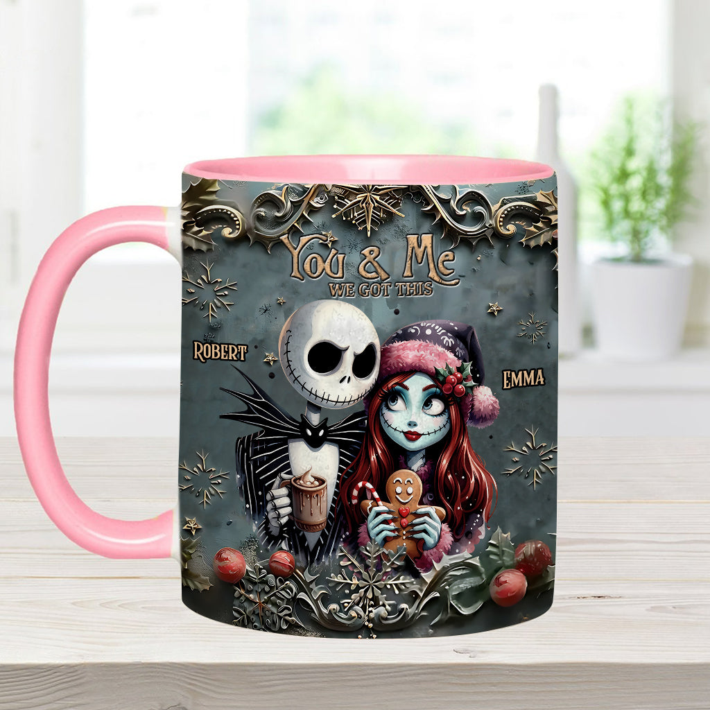 Nightmare Couple - Personalized Nightmare Accent Mug